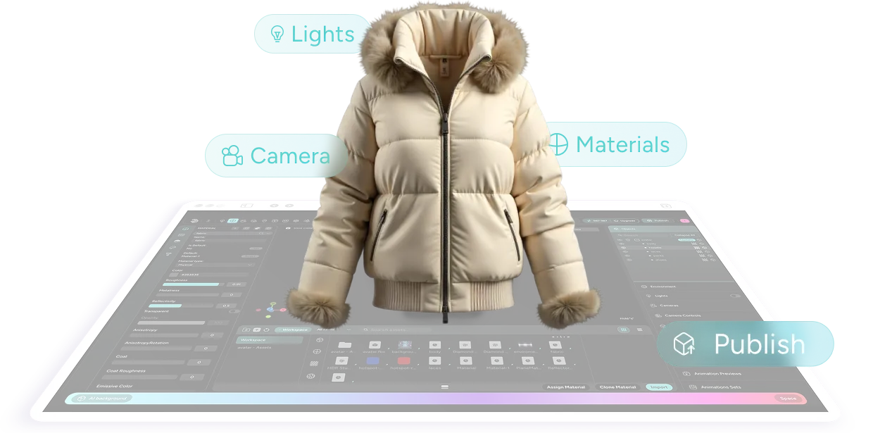 3D Editor: where 3D products come to life on the web
